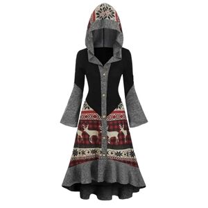 NWT DRESSFO Hooded Christmas Sweater Dress